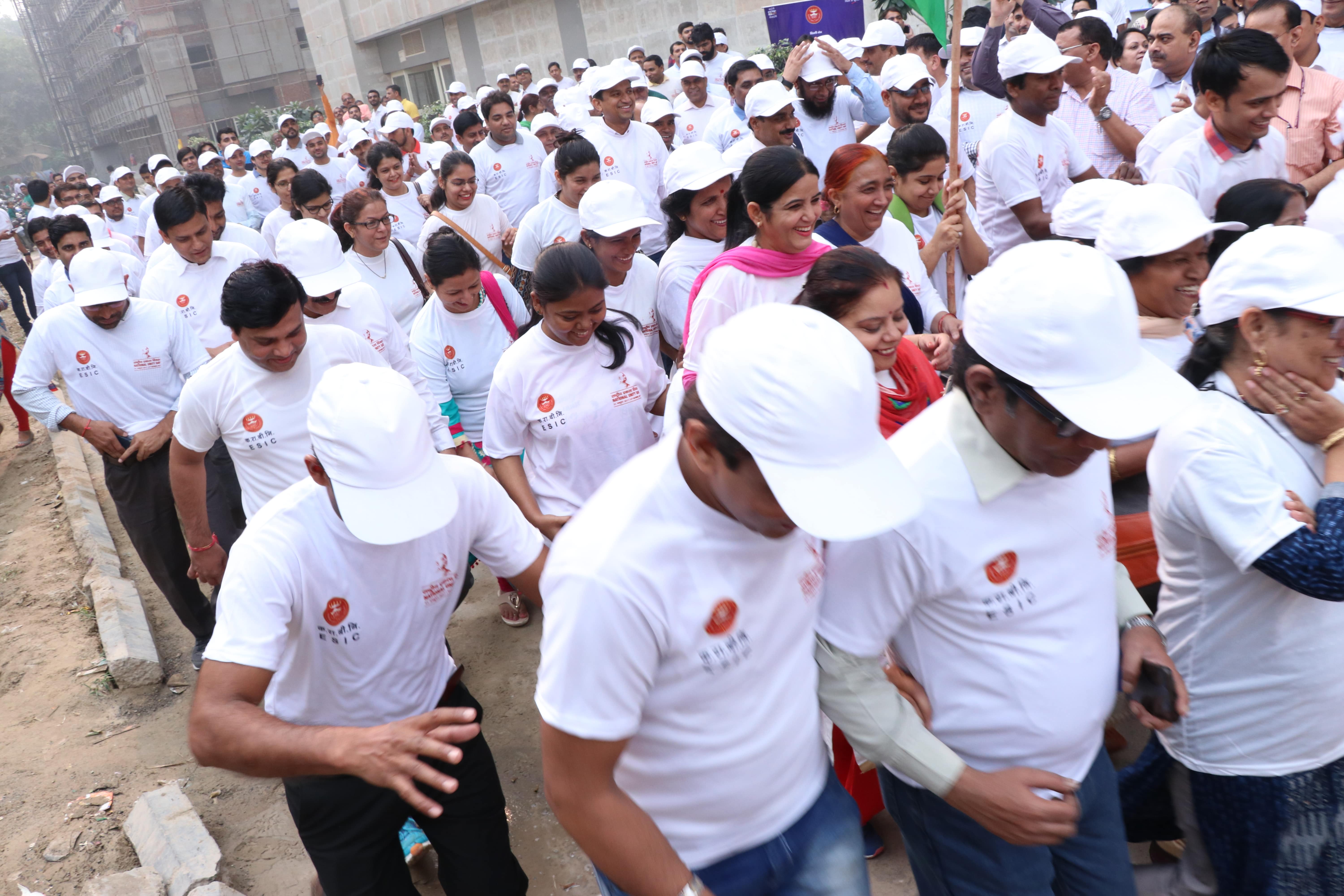 ESIC Organised Rashtriya Ekta Diwas (National Unity Day) in all its Field Offices, Hospitals and Medical Colleges on 31st Oct. 2017