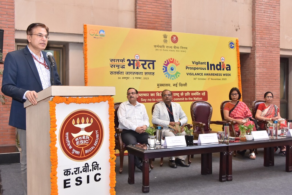 ESIC observes Vigilance Awareness Week 2023