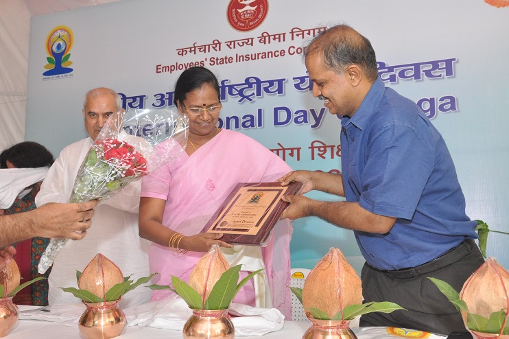 Celebration of 3rd International Yoga Day