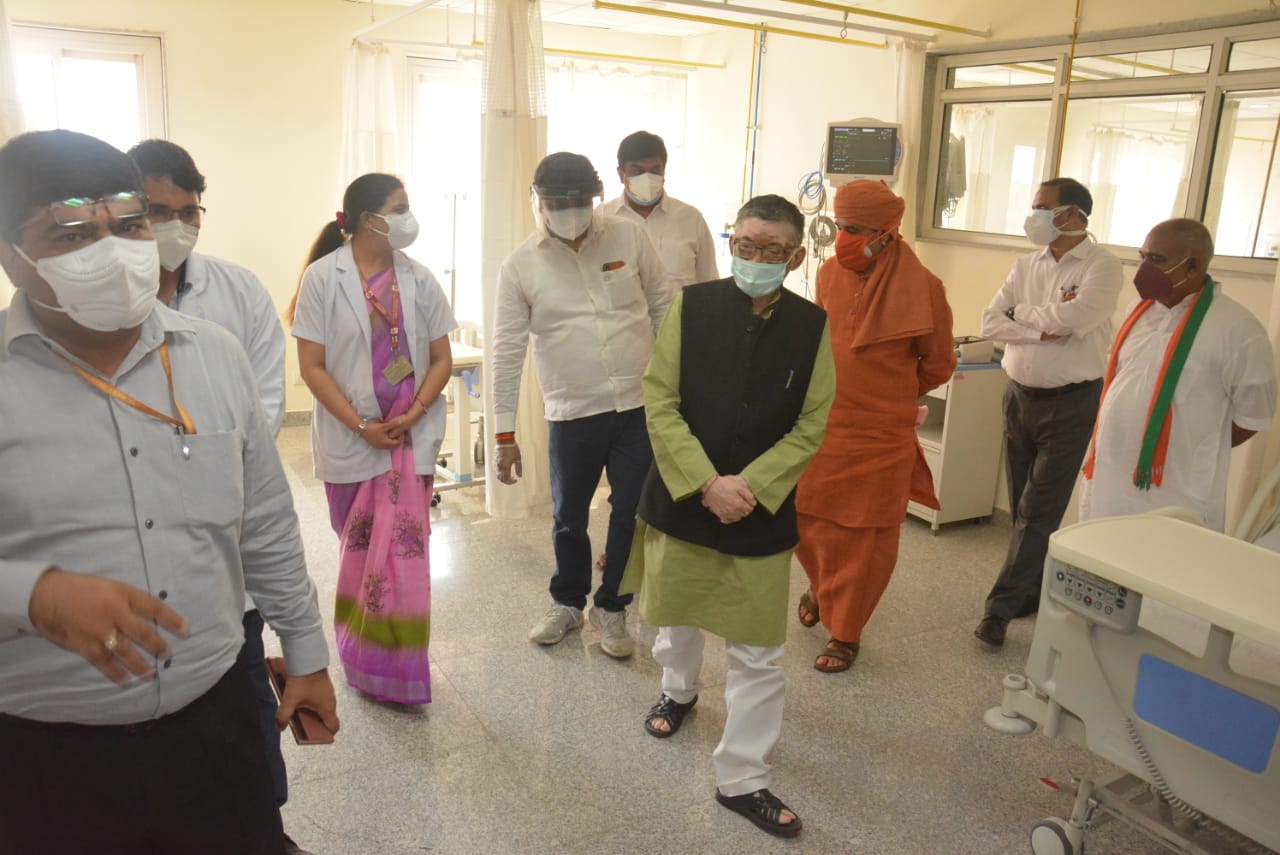 Press Release on Hon ble LEMs visit to ESIC Medical College and Hospital, Alwar